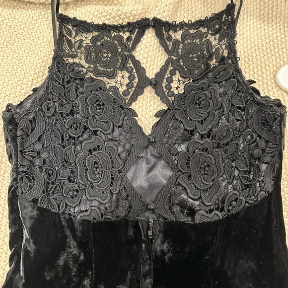 Jessica Mc Clintock vintage Elegant Black Evening Gown - Picture 5 of 10